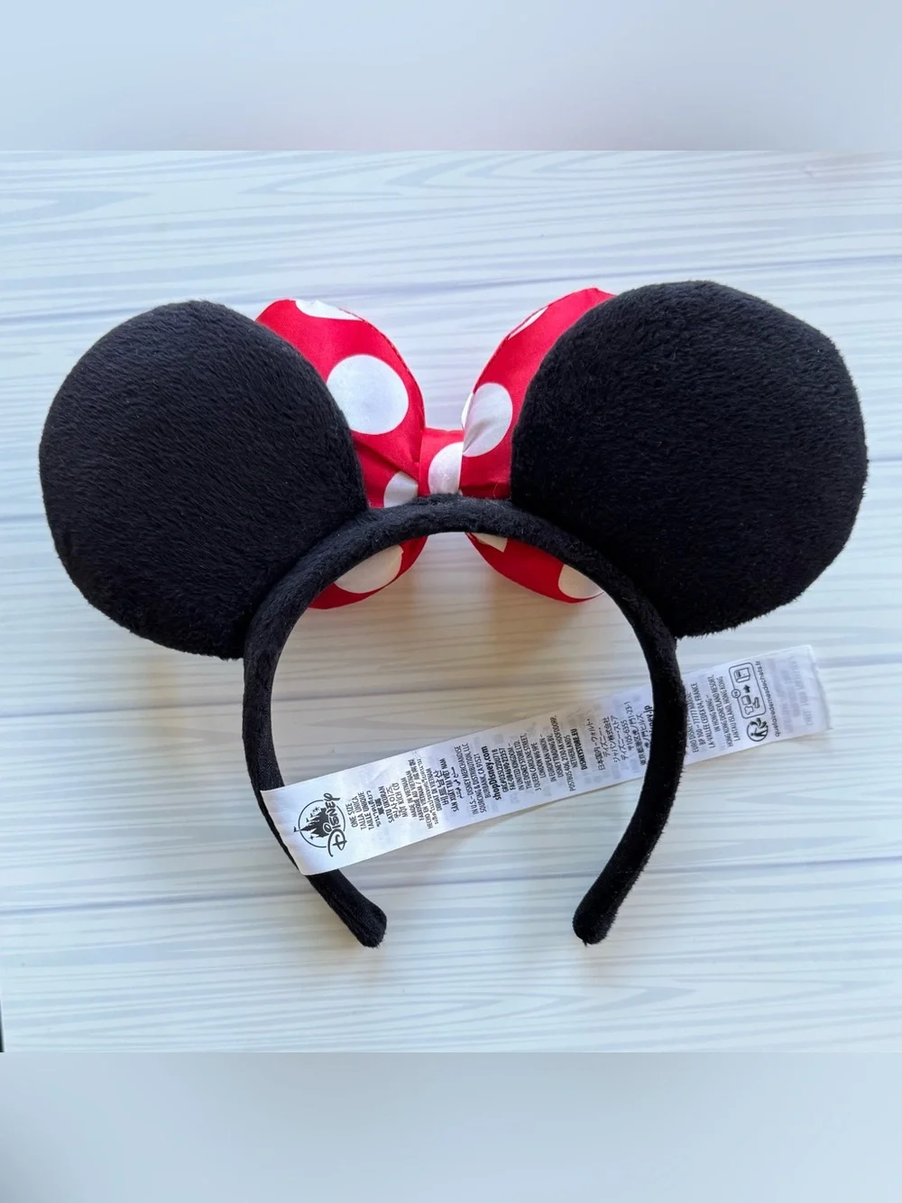 Disney Parks Minnie Mouse Classic Polka Dot Bow Ears